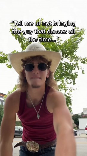 Dance Performance in Casual Cowboy Style