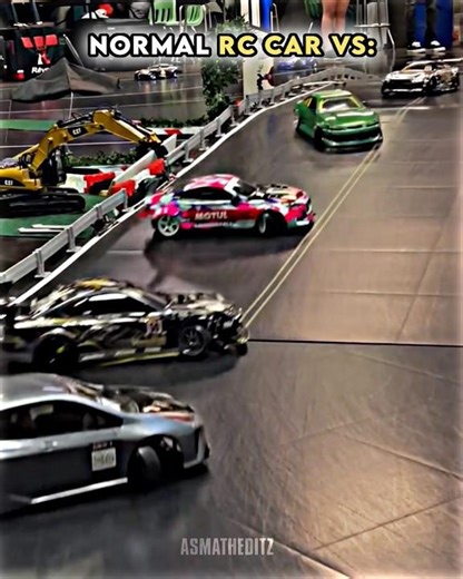 Normal car vs king of rc car 💀