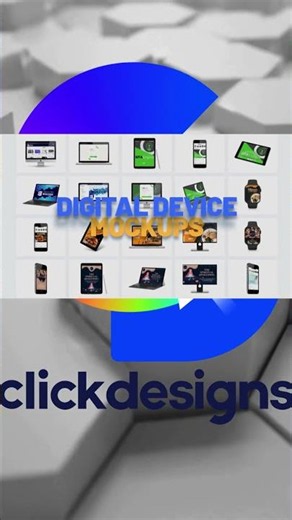 Digital Device MockUps #contentcreation #mockups #digitalmarketing