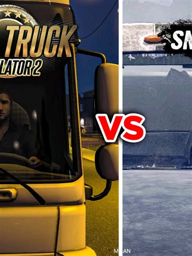 ets2 vs mud runner #trucksimulator #ets2 #snowrunner #pcgaming #fyp