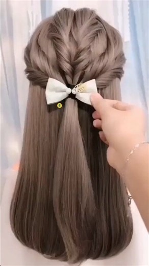 🎀✨ 5 Cute Hairstyle Hacks Every Girl Should Try! 💖 #shorts #hairstyles #viral