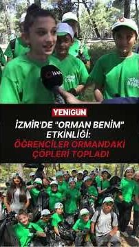 "My Forest" event in Izmir: "95 percent of fires are human-caused"