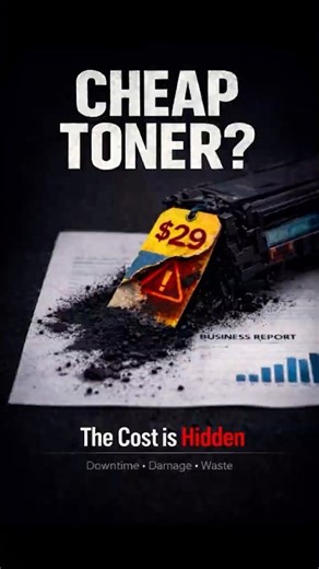 Beyond the Sticker Price: The Hidden Cost of Cheap Toner || #Tonerinko