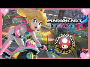 💗 Mario Kart 8 Deluxe (Mushroom Cup) Peach Gameplay 💗
