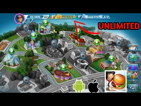Cooking Fever Hack/Mod Apk - How To Get Cooking Fever Unlimited Gems and Coins iOS & Android