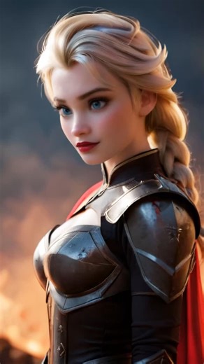 Defiant Studio AI on Instagram: "ELSA AS A FANTASY WARRIOR Full set on Patreon (link in bio) #elsareimagined #elsa #fantasy #fantasygirl"