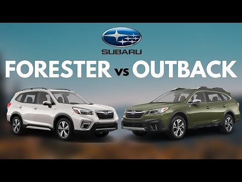 Forester vs Outback: What are the differences?