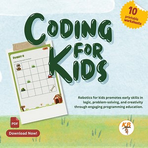Coding Worksheet for Kids: Dog Coding (digital PDF) - Etsy UK