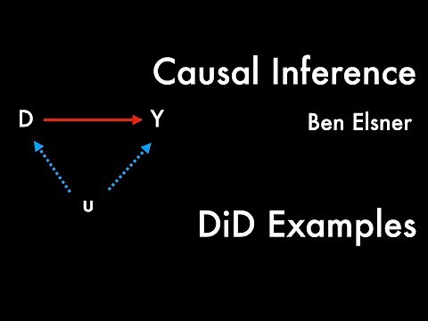 Causal Inference -- 19/23 -- Difference-in-Differences Examples