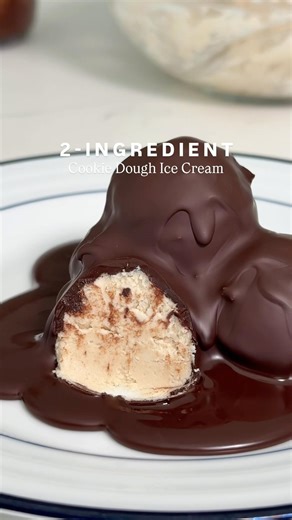 2-Ingredient Cookie Dough Ice Cream