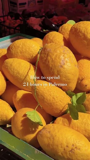 24 hours in Palermo Sicily ✨🍋