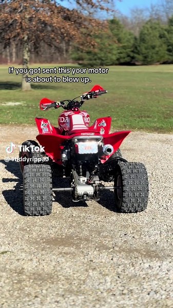 💥💥#trx450r #hellyeah #honda #atv #braap | motor