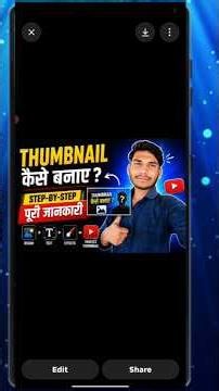 youtube thumbnail kaise banaye How to creat youtube thumbnail 2026 ‪@techvivek7420‬ #youtubeshorts