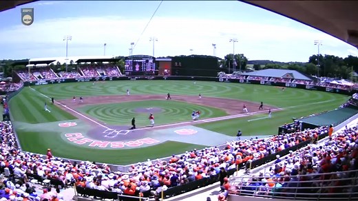 Clemson player ejected after collision on first-base line results in skirmish
