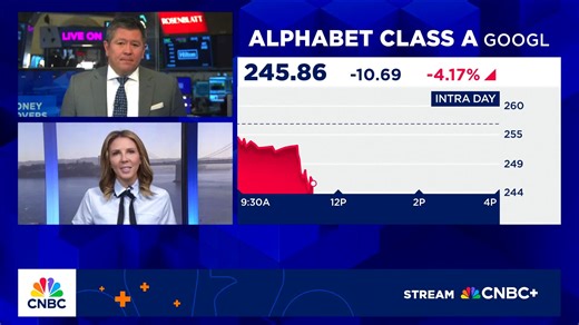 Shares of Alphabet fall after OpenAI announces livestream event