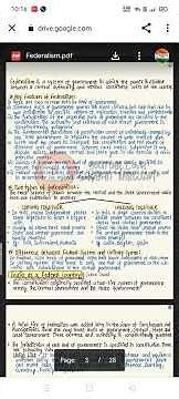 | Federalism class 10 CBSE notes by Shobhit Nirwan| Civics chapter 2 | #cbseclass10 #notes #shorts