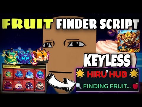 Blox Fruit FRUIT FINDER Script [NO KEY]- Easy Mythical Fruit | No Ban | No Key | Easy Dragon 🔥
