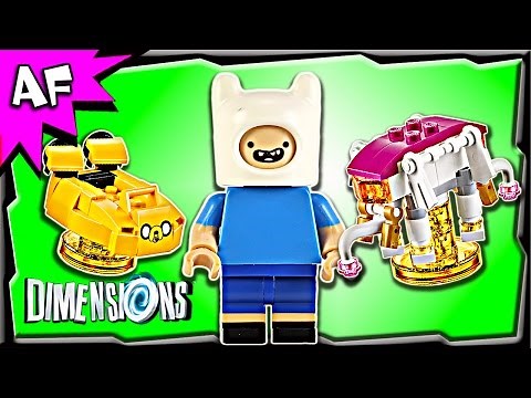 Lego Dimensions Adventure Time FINN the Human 3 in 1 Level Pack 71245 Stop Motion Build Review
