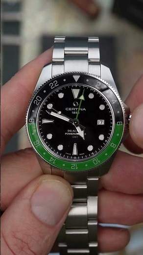 This Certina DS Action GMT is a super-affordable Swiss true GMT #watches