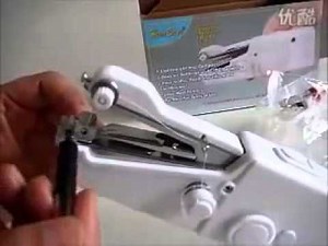 手持便攜式縫紉機操作說明