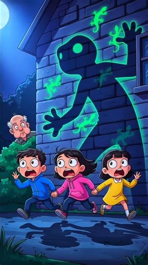 Chipkali wala Uncle? 🦎😱 Megha kahan gayab ho gayi? #CartoonVideoGhar #shorts