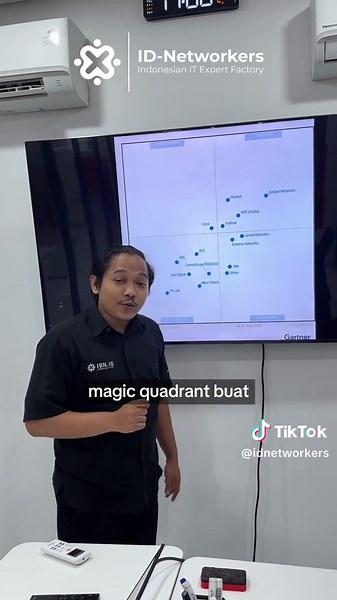 biar ga bosen cisco mikrotik terus, cobain deh belajar Huawei! soalnya huawei udah masuk Leader di Gartner Magic Quadrant! kamu bisa pelajari huawei dari dasar lewat training HCIA Datacom, buat yang mau daftar, klik link di bio ya! #huawei #hcia #gartnermagicquadrant #networkengineer #belajarjaringan