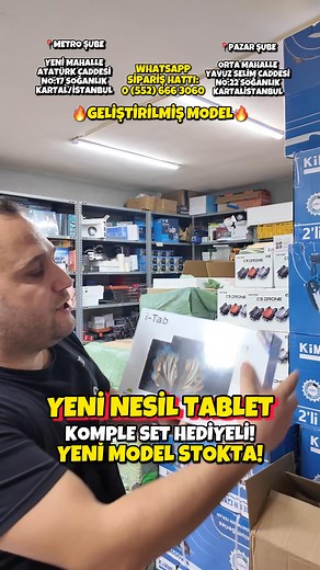 💥GELİŞTİRİLMİŞ MODEL STOKTA💥🚨KOMPLE SET HEDİYELİ🚨🚨SADECE 5000 TL🚨HEMEN KAMPANYALI FİYATTAN SİPARİŞ VERMEK İÇİN WHATSAPP SİPARİŞ HATTI: 0 (552) 666 3060https://api.whatsapp.com/send?phone=905526663060📍METRO ŞUBE: YENİ MAHALLE ATATÜRK CADDESİ NO:17 SOĞANLIK KARTAL/İSTANBUL📍 PAZAR ŞUBE: ORTA MAHALLE YAVUZ SELİM CADDESİ NO:22 SOĞANLIK KARTAL/İSTANBULÇALIŞMA SAATLERİMİZHAFTA İÇİ : 09:00 - 20:00CUMARTESİ : 09:00 - 20:00PAZAR: 10:00 - 20:00Model: S26 Ultra Max (i-Tab) • İşletim Sistemi: Android