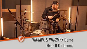 New gear demo! 📣 Have you checked out how the WA-MPX sounds on drums yet? With 300v of raw power, 90DBs of gain, selectable tone & all-analog tape saturation feature, this incredibly versatile preamp is a powerful tool to shape & add color to any drum sound. Nashville-based producer & engineer Sean Power from The Hilson Studio takes this authentic reproduction of the most revered tape-era tube mic preamp & shows us how to skillfully blend both clean & saturated drum tones that add true 351-styl