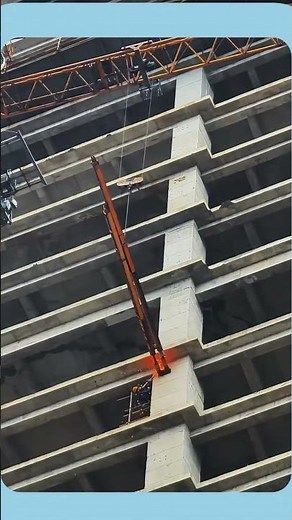 High-Rise Building Construction Process #Construction #Engineering
