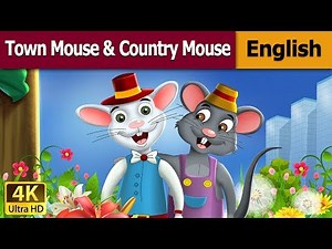 Town Mouse and the Country Mouse in English | Stories for Teenagers | ‪@EnglishFairyTales‬