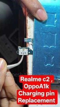 Realme C2, oppo a1k Charging Pin Change | Charging Port Replacement | Mobile Repair #mobilerepair