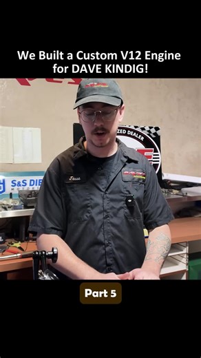 Custom V12 Engine Build for Dave Kindig's Car