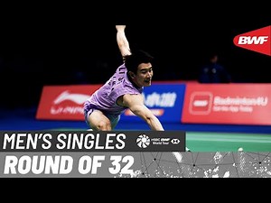 LI-NING China Masters 2025 | Alwi Farhan (INA) vs. Li Shi Feng (CHN) [4] | R32