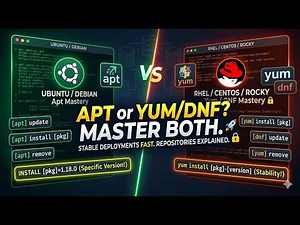 Linux Package Management Explained: apt vs yum / dnf