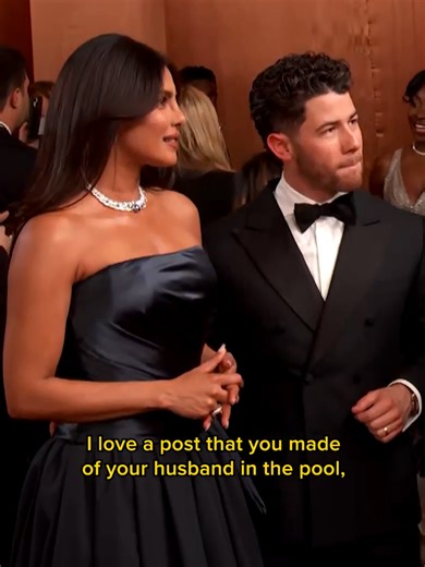 Nick Jonas and Priyanka Chopra at the Golden Globes