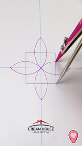 1.2M views · 8.4K reactions | Mastering Geometric Patterns: Traditional Hand-Drawn Art #GeometricPatterns #HandmadeArt #ArtCraft #ClassicDesign | بيت الاحلام للديكور | Facebook