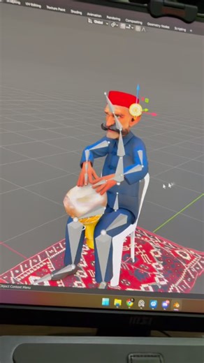 blender Tutorial : how to attach a mesh to a rig #blender