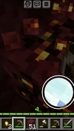 Nether Gold Mining 🔥 Piglin Ne Phir Se Attack Kar Diya! 😱 #shorts