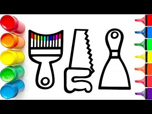 How to Draw Cute Tools | Step by Step | Easy Drawing Tutorial