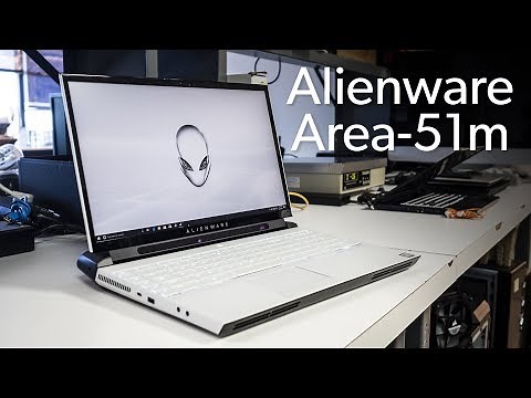 Alienware Area-51m unboxed and benchmarked