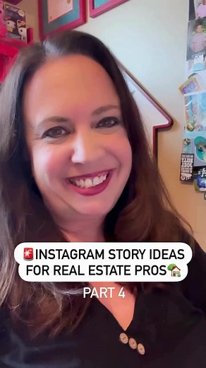 Instagram Story Ideas for Real Estate Pros (Part 4). Read and SAVE this below! 👇 🤔Looking for a fresh idea to promote your latest real estate listing? I got you! Here is how to create this Instagram Story: 📍Go to Instagram, click the button to add a Story 📍Swipe up and add a video from your camera roll showing the landscaping of a listing 📍Click the Aa button to add text 📍Click the square emoji and the the GIFs button and search white rose and/or white hearts Voila! Was this helpful? Like 