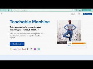 Video tutorial teachable machine