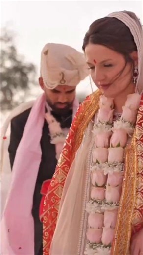 Italian Girl Indian Boy Stunning Couple Married ❤️