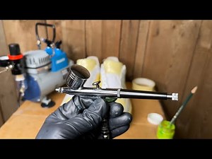 Air brush for beginners | TESTING AVANTI HARBOR FREIGHT AIRBRUSH KIT | AF1 Custom