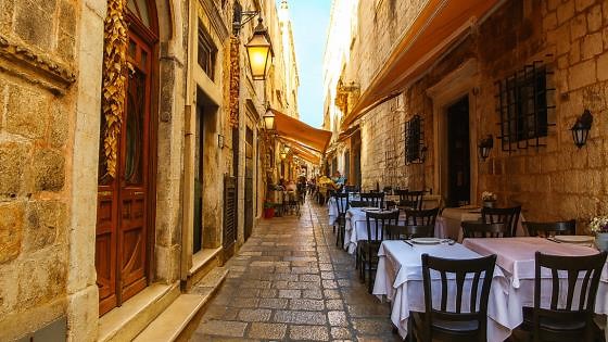 Walking Through Dubrovnik Old Town, Croatia