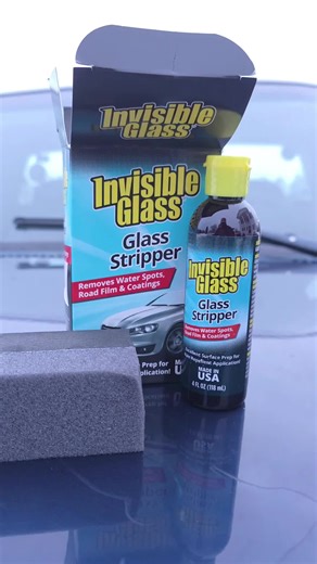 Invisible Glass Cleaner for Cars and Home