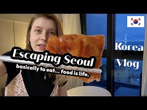 KOREA VLOG: Getting out of Seoul~ (best airbnb I've stayed in & favorite spots in Busan)