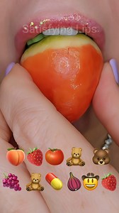 614K views · 7.6K reactions | WAX CANDY CAKE POPS ASMR Satisfying Eating Emoji Challenge part 1 | Satisfying Lips | Facebook