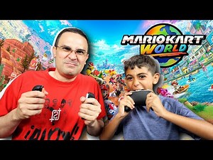 Έπαιξα Mario Kart VS Τον Μικρό Μου Ανιψιό! (Mario Kart World)