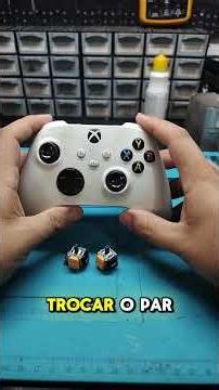Troca de analógico por HALL EFFECT controle XBOX séries #manutenção #gamer #xbox